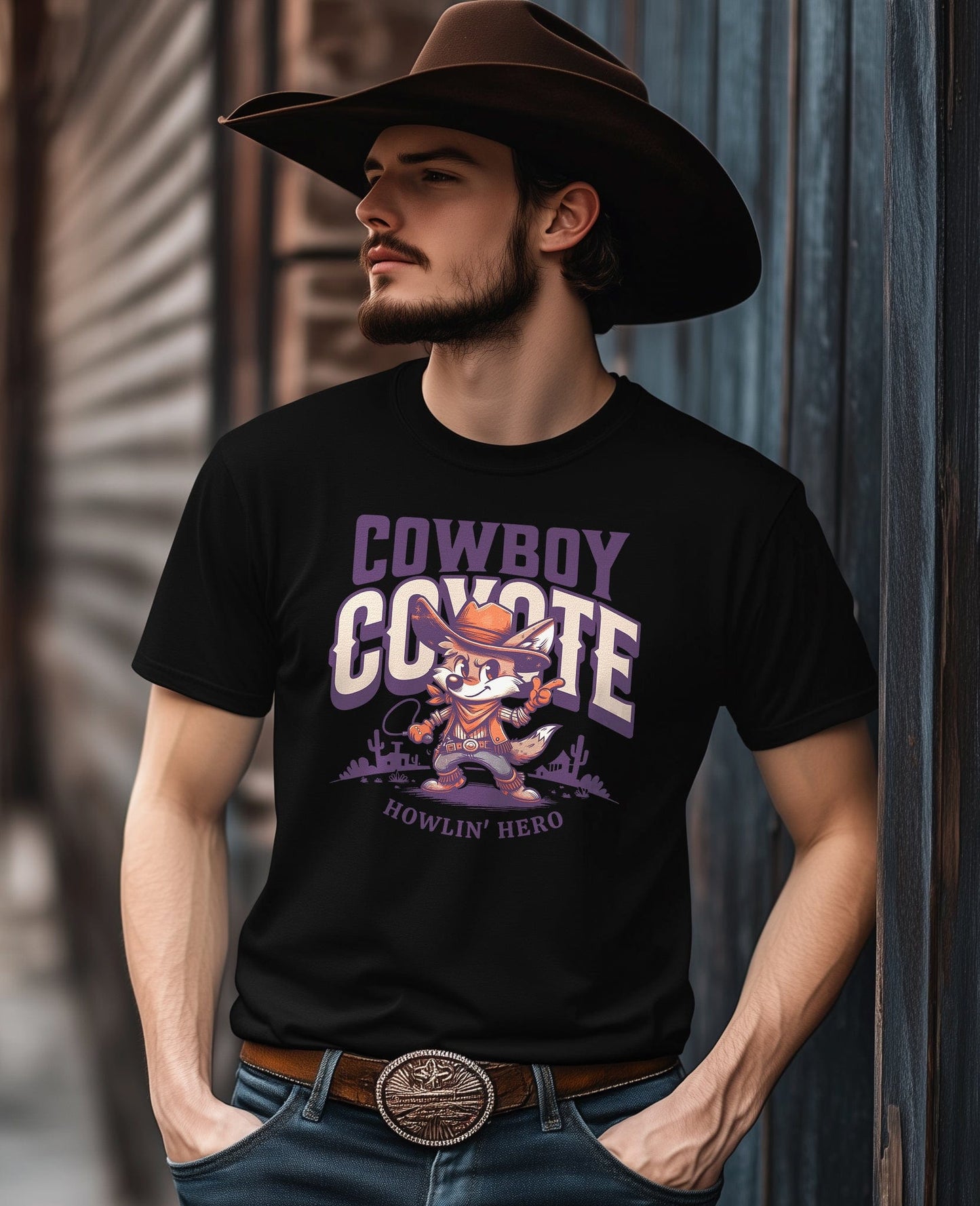 Cowboy Coyote T-shirt