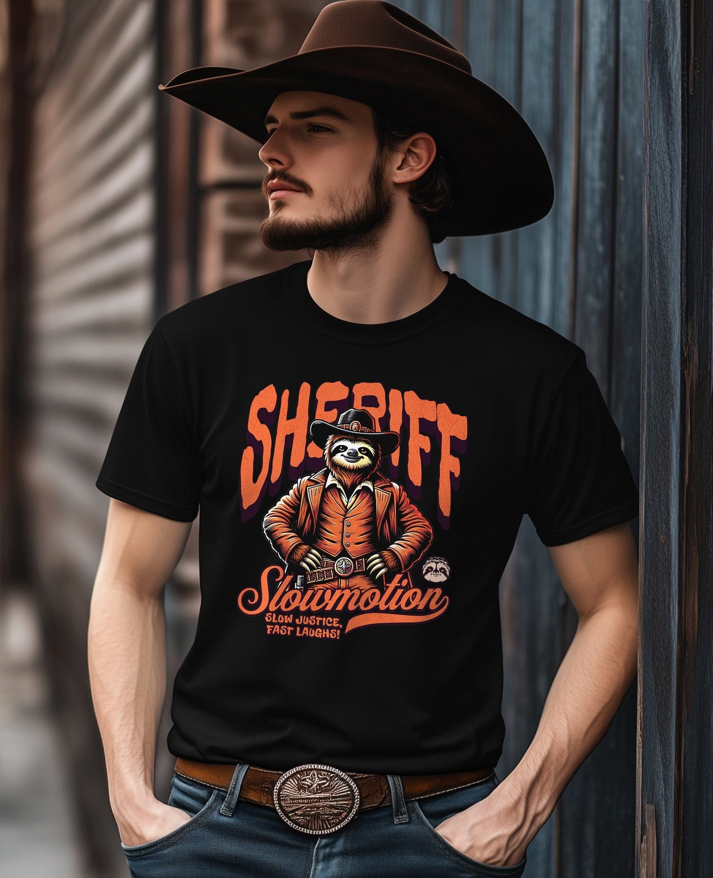 Sheriff Sloth T-shirt