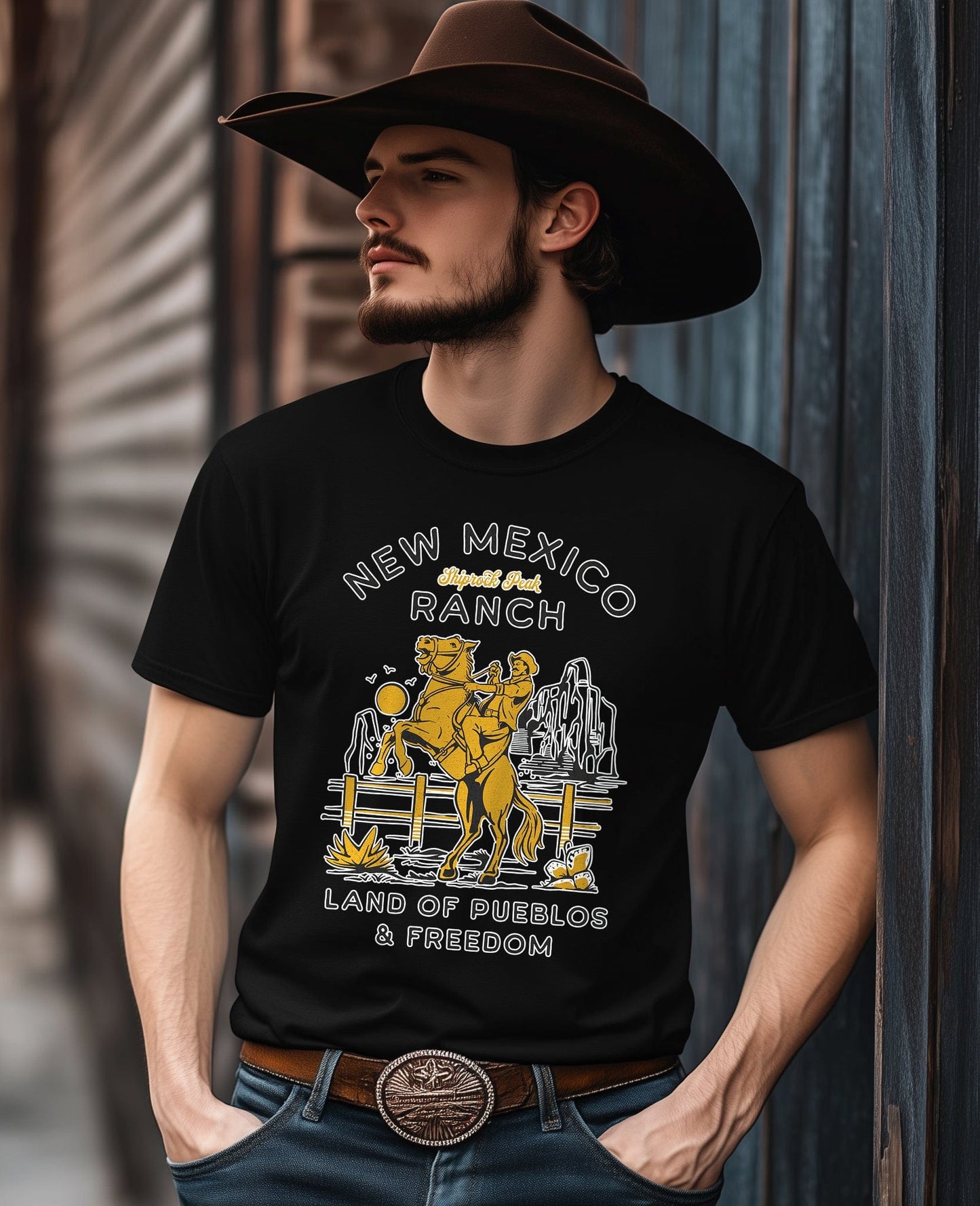 New Mexico Ranch Cowboy T-Shirt ‚Äì