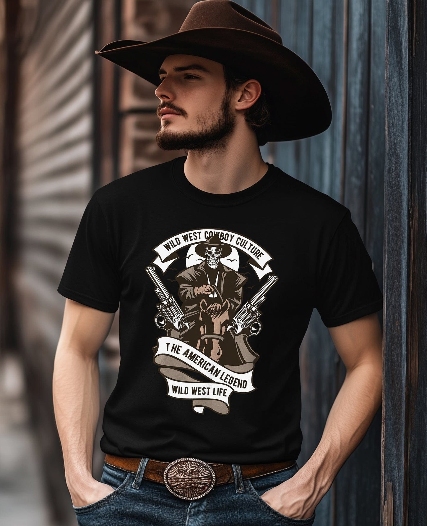 Cowboy Wild West T-shirt