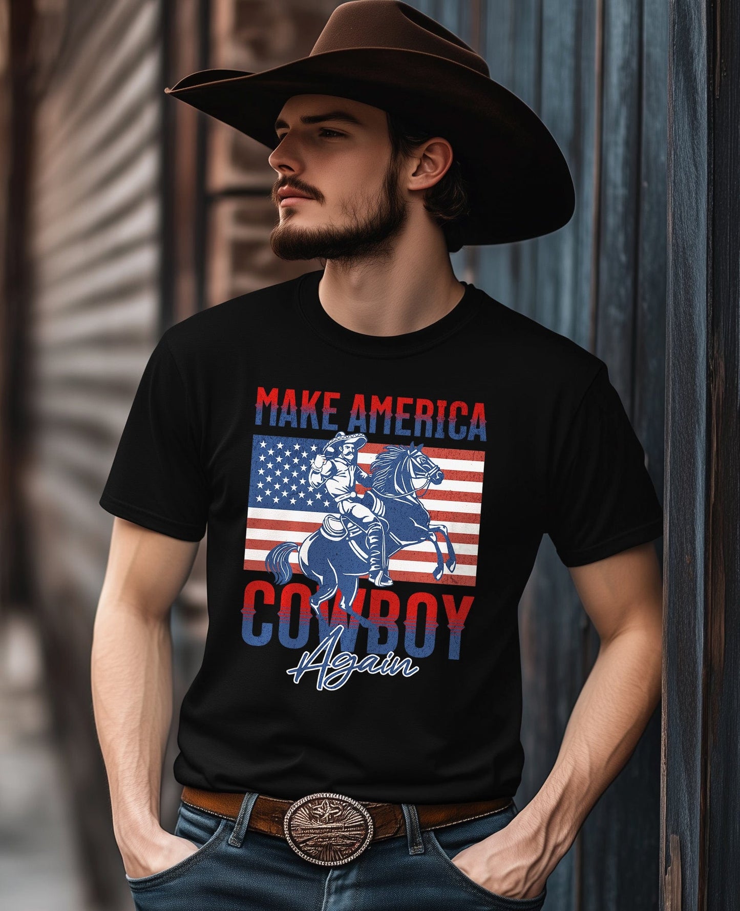 Make America Cowboy Again T-shirt