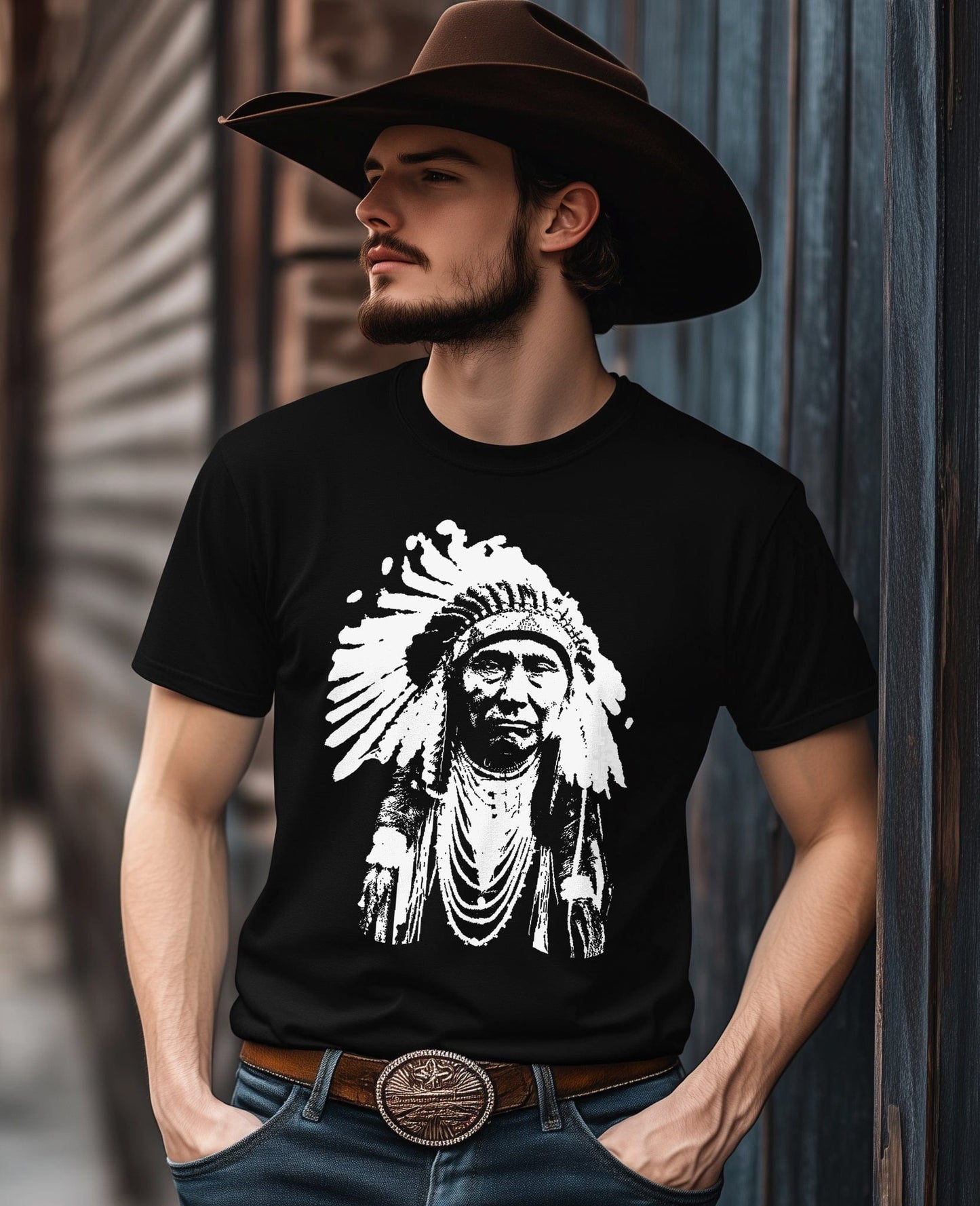 Native American Heritage Chief T-Shirt