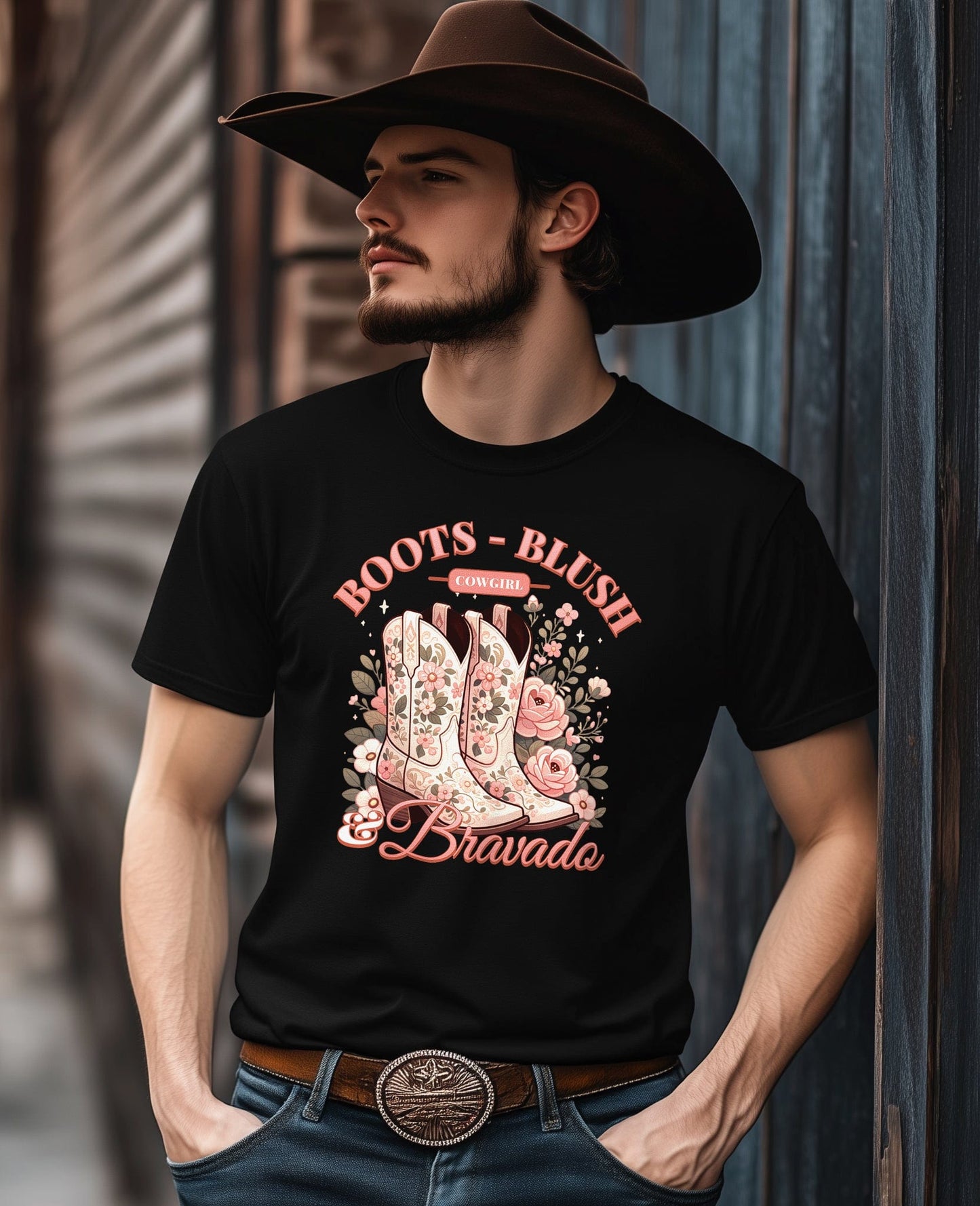 Boots - Blush T-Shirt: