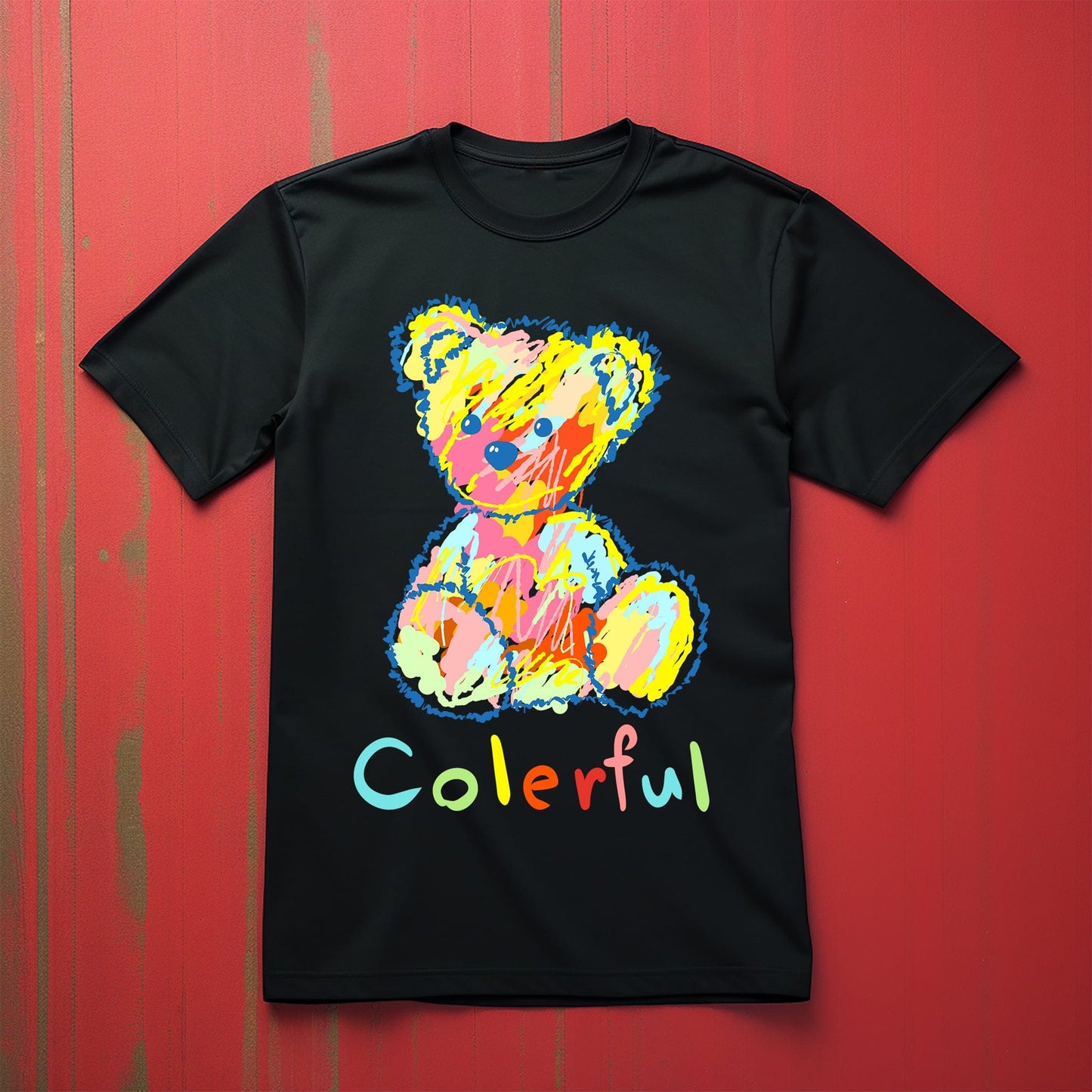 Bearstreet229 TShirt Colorful