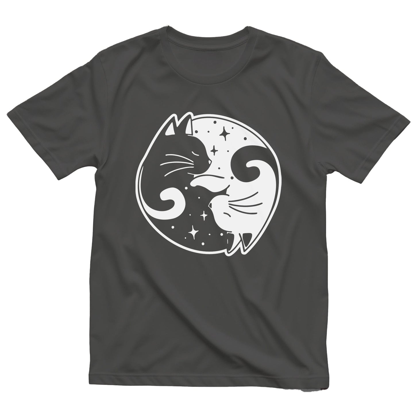 Ying Yang Cats T-Shirt
