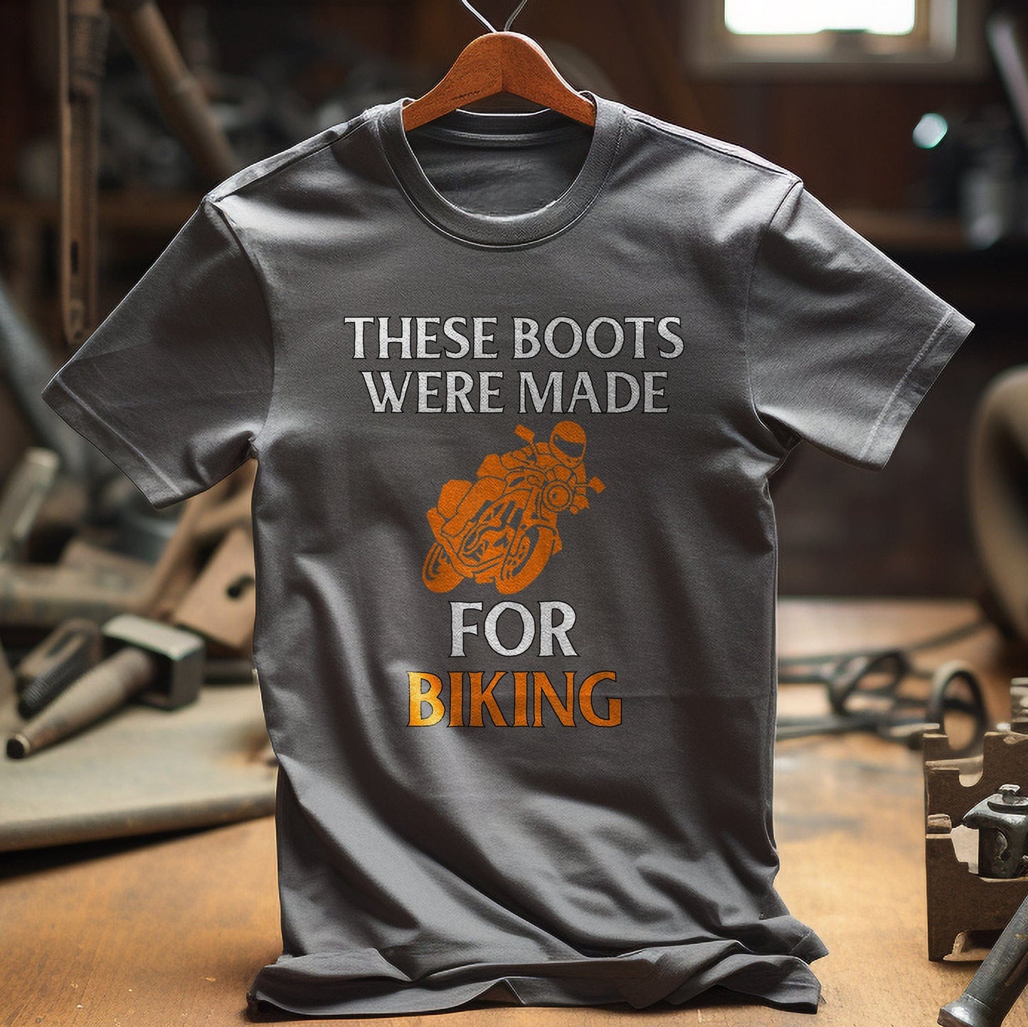 Boots Made for Biking T-Shirt
