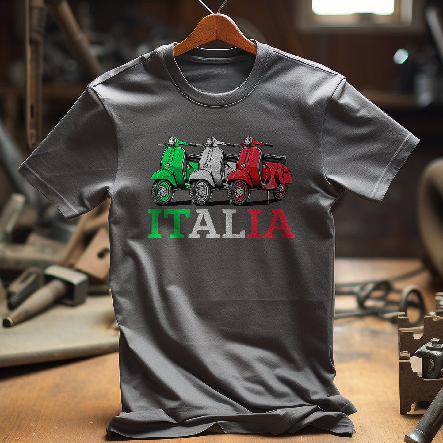 Italia Vintage Scooter T-shirt -
