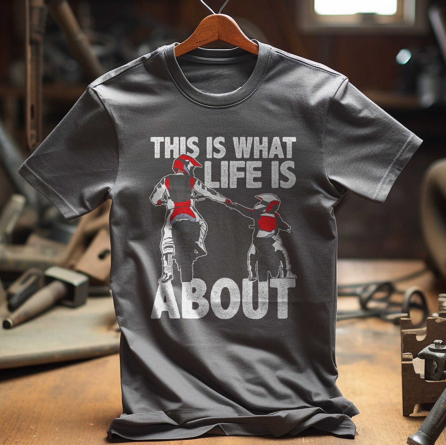 Dirt Bike Dad T-Shirt - Motocross