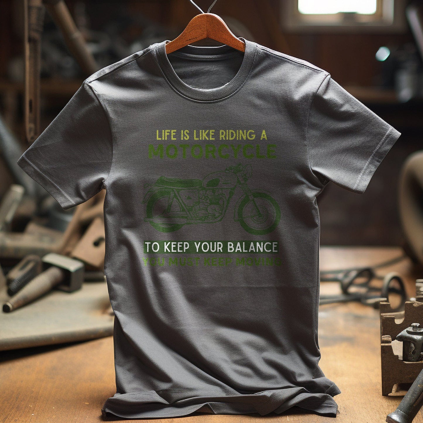 Classic Bike Lover T-shirt - Life‚Äôs