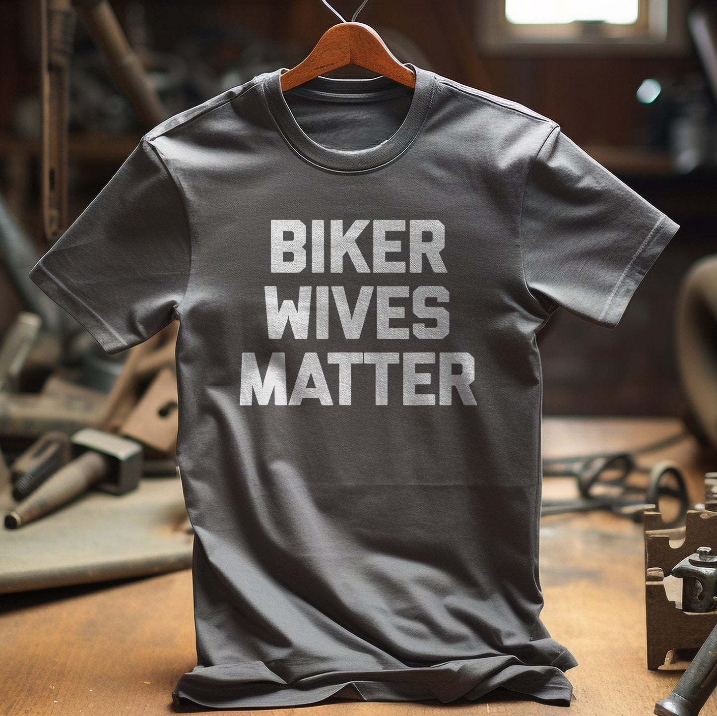 Biker Wives Matter T-Shirt - Ride or