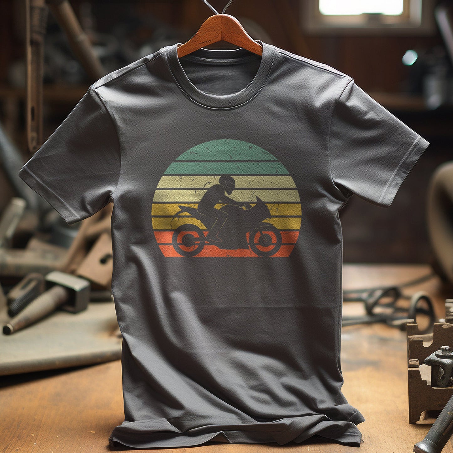 Vintage Bike Vibes T-Shirt - Retro