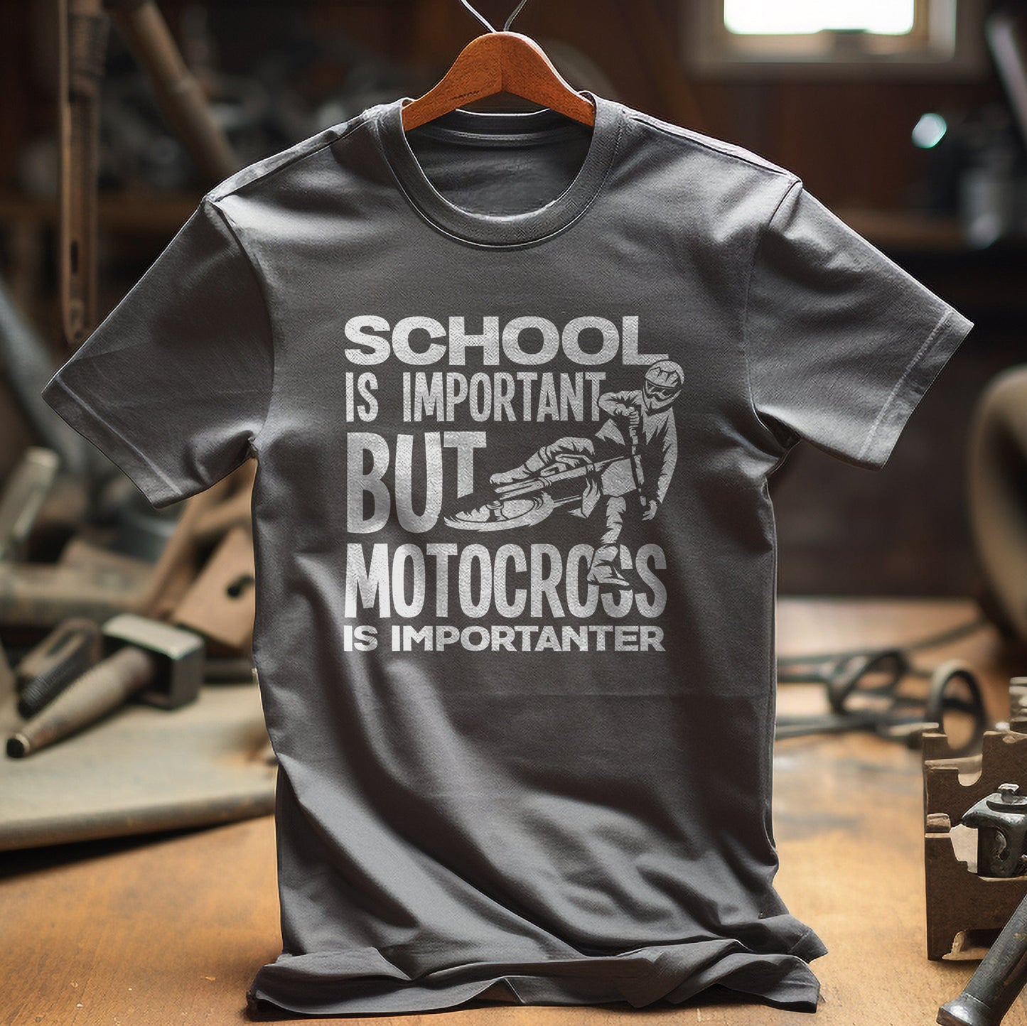Motocross Over Math T-Shirt