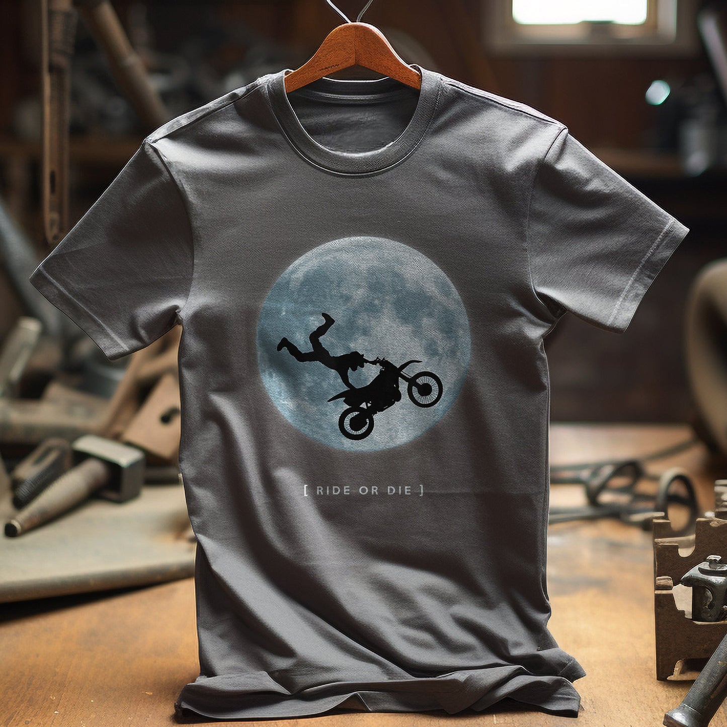 Moon Motocross Stunt T-Shirt - Ride