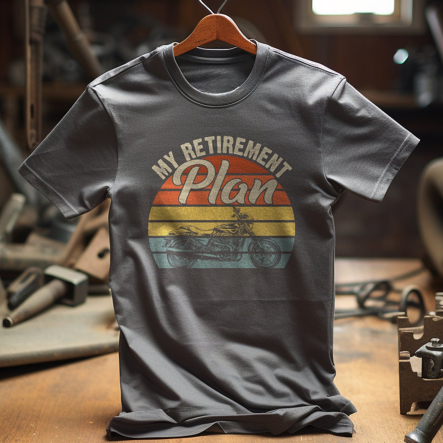 My Retirement Plan with Bike T-shirt