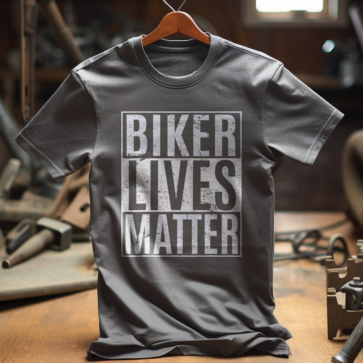 Biker Lives Matter T-Shirt - Ride or