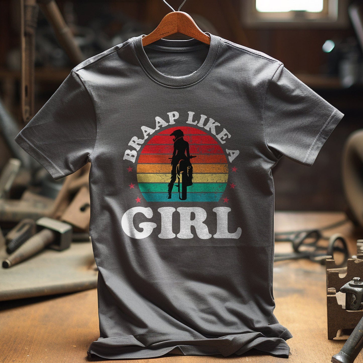 Braap Like A Girl T-shirt - Fun and
