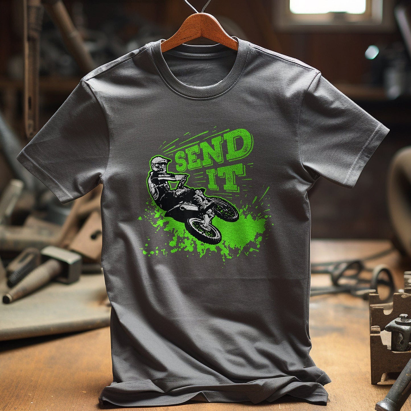 Send It Gift T-shirt - Dirt Bike