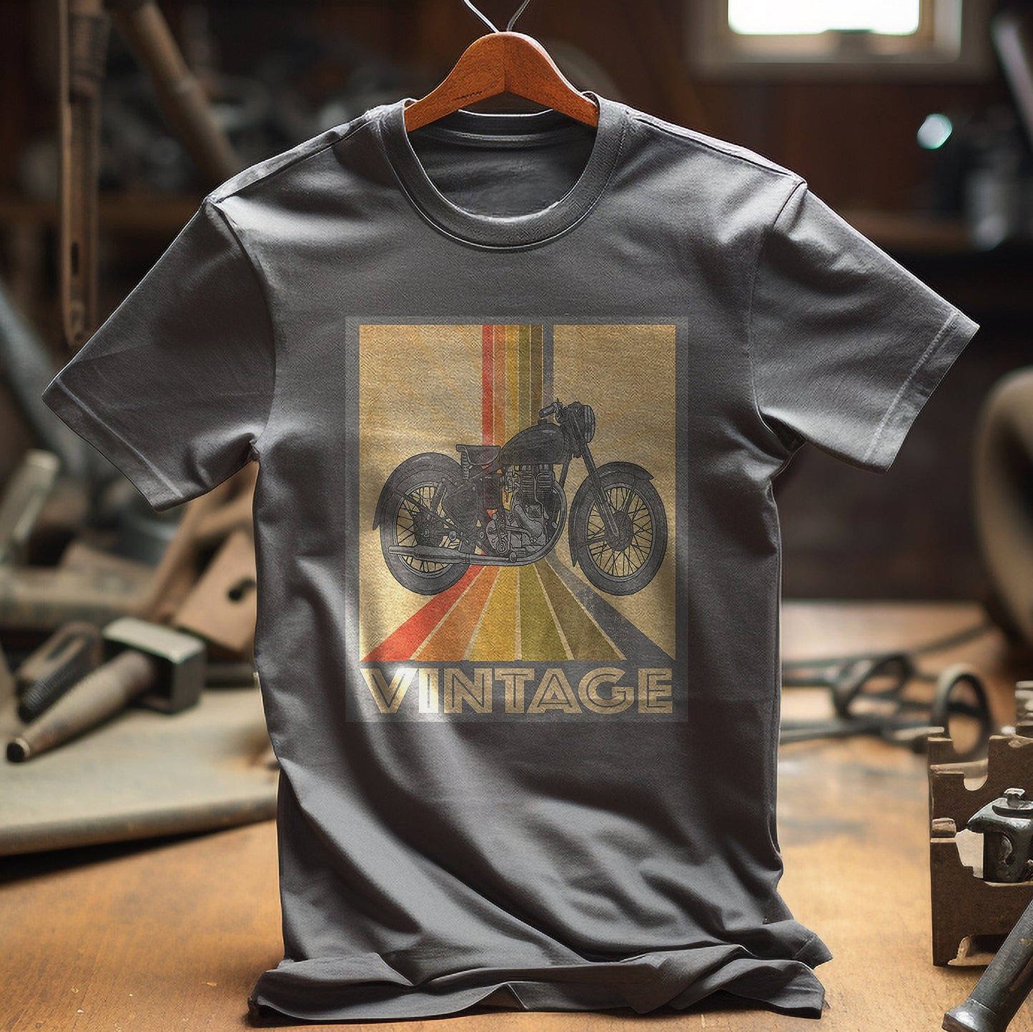 Vintage Motorcycling Shirt - Retro T-Shirt