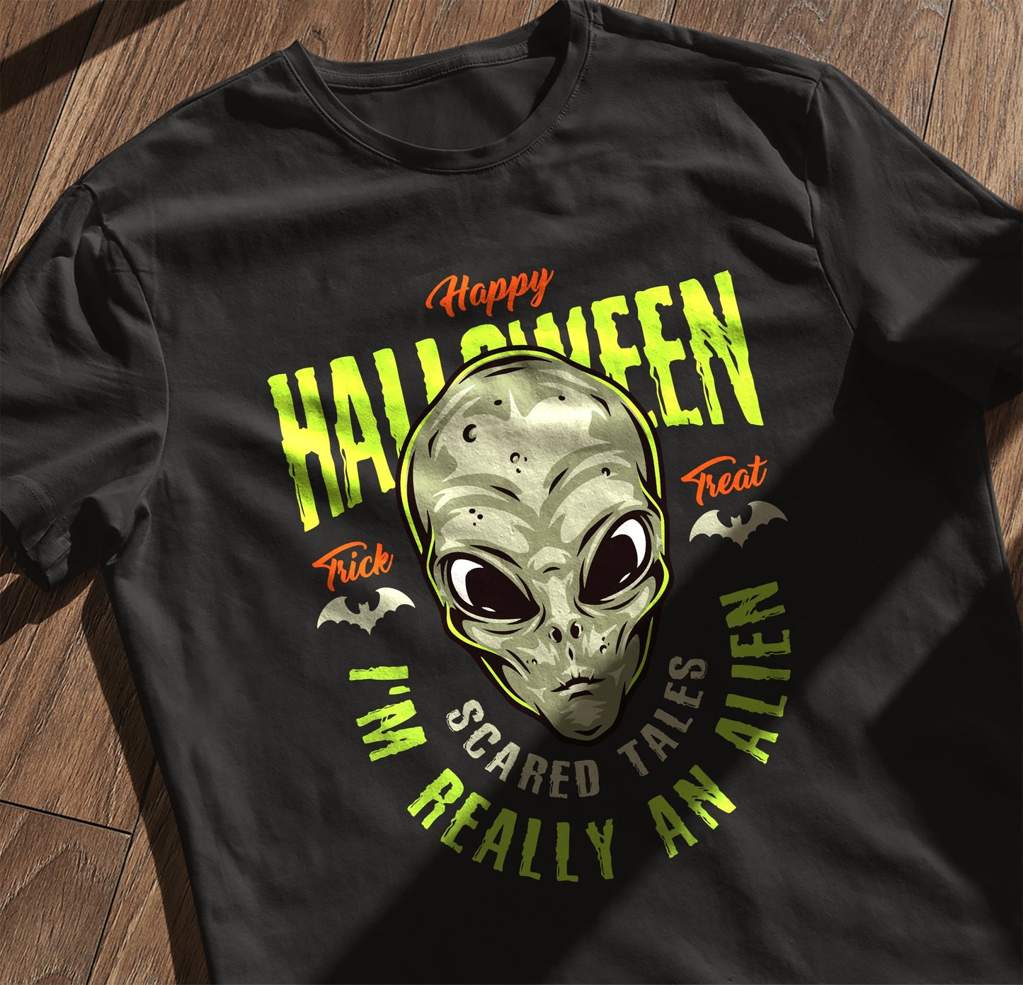 I'm Really an Alien Halloween T-shirt