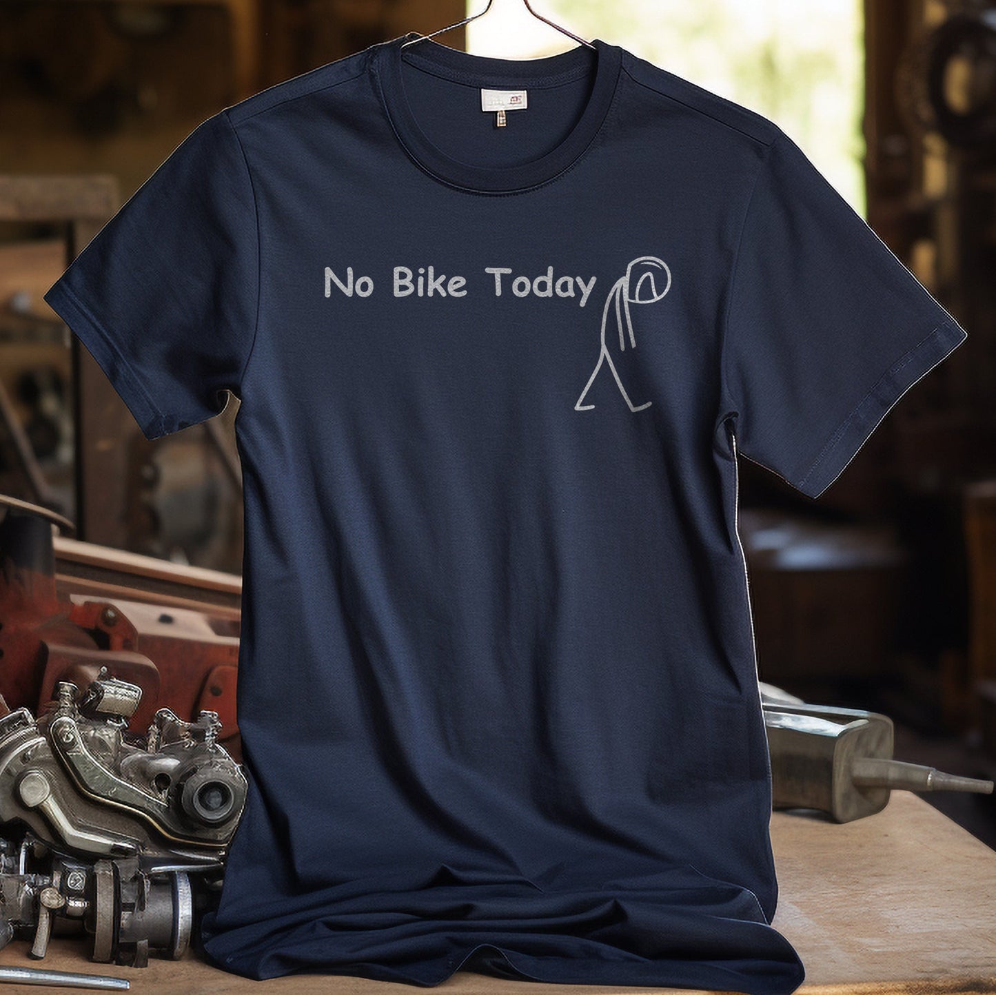 Sad Biker 1 T Shirt