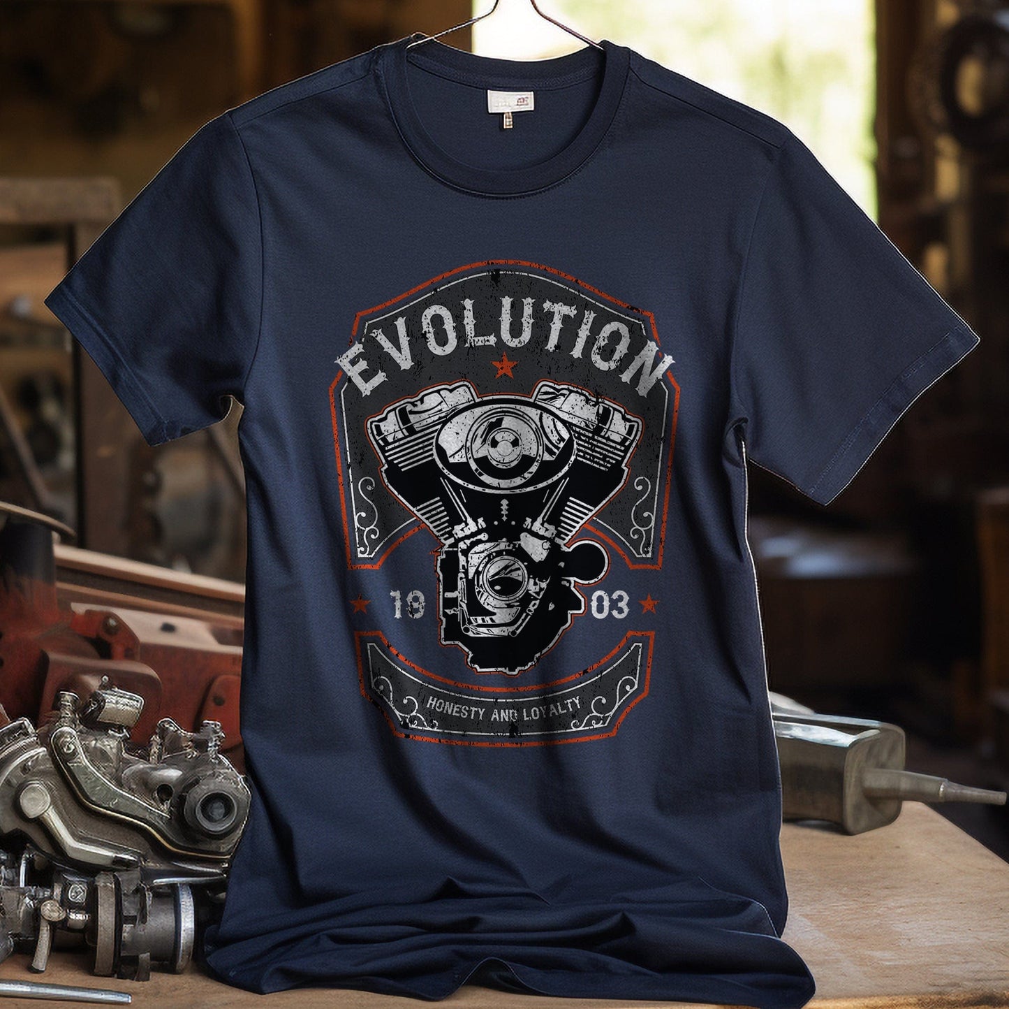 Evolution T-Shirt: From Caveman to