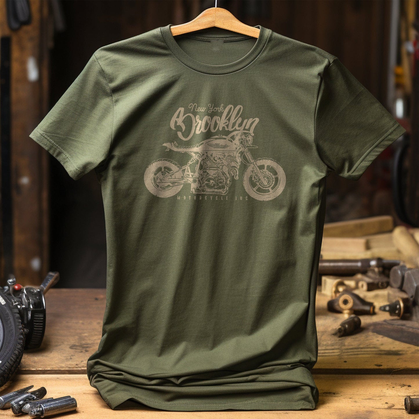 Brooklyn Biker Bling T-Shirt
