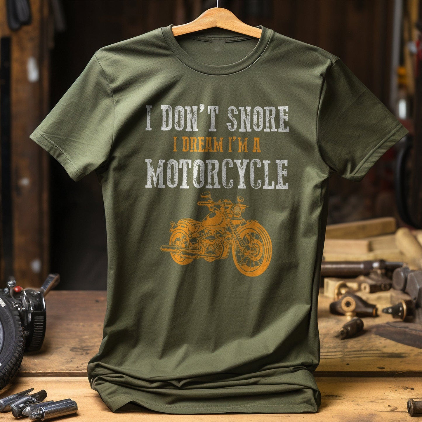 I Dream Im a Motorcycle Biker T-Shirt