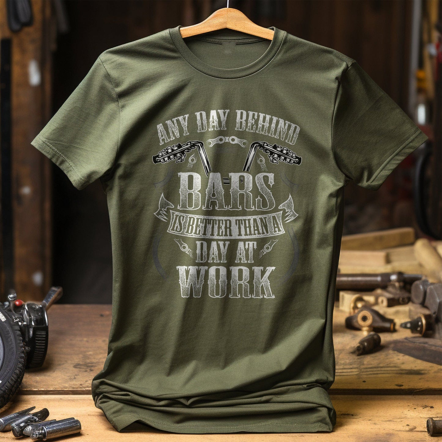 Any Day Behind Bars is Better T-Shirt