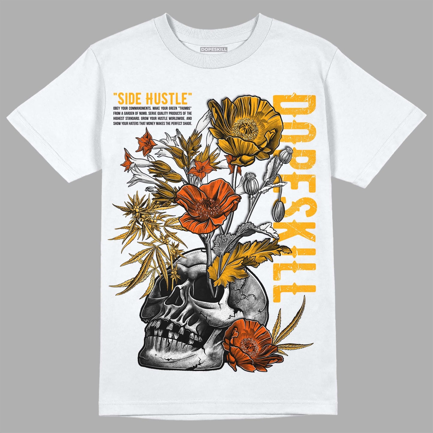 Black Taxi 12s DopeSkill T-Shirt Side Hustle Graphic