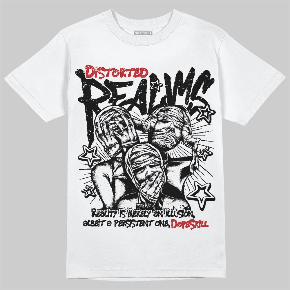 Bred 11s DopeSkill T-Shirt Distorted Realms Graphic