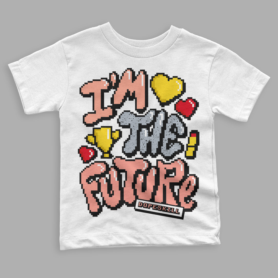Crimson Bliss 5s DopeSkill Toddler Kids T-shirt I'm The Future Graphic