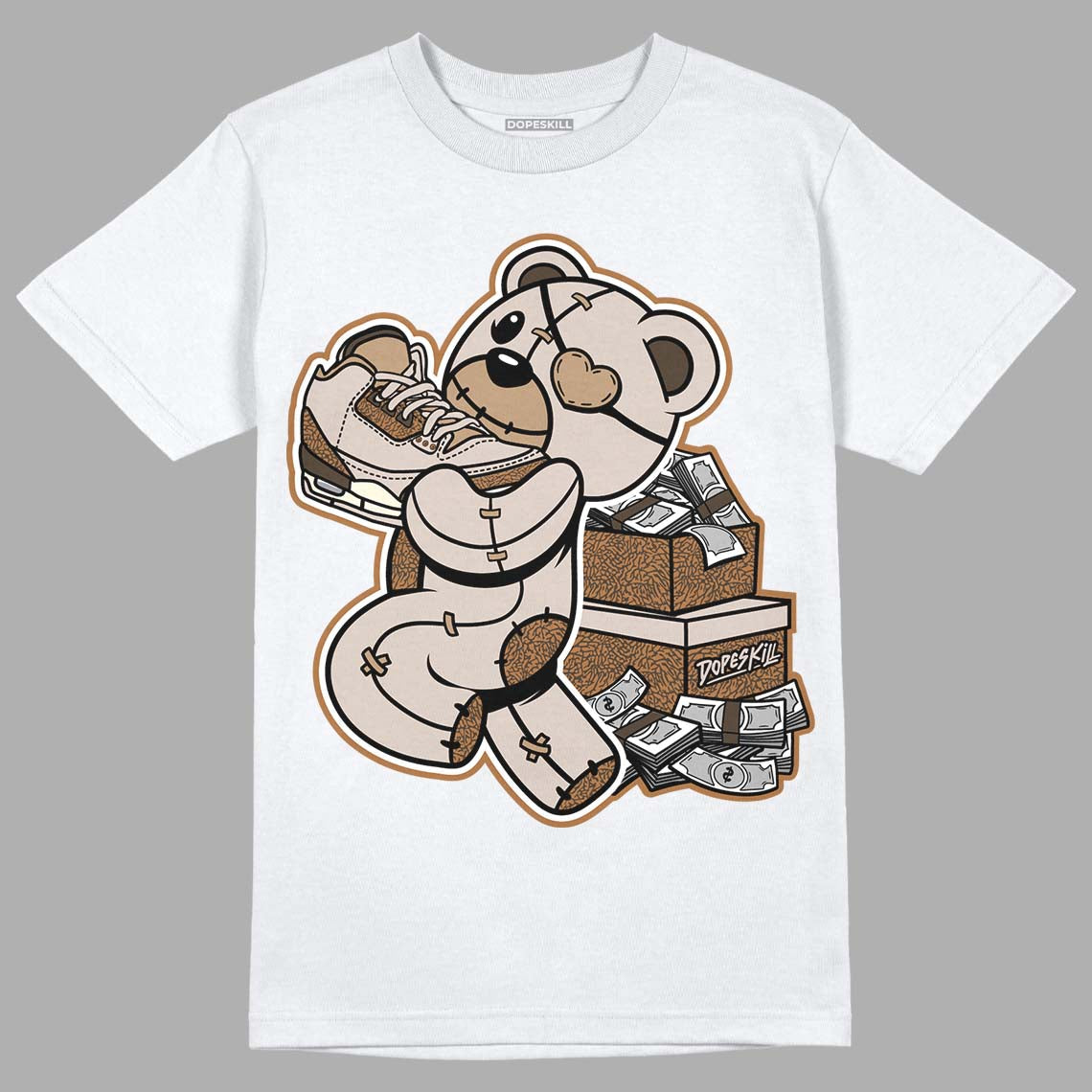 Palomino 3s DopeSkill T-Shirt Bear Steals Sneaker Graphic