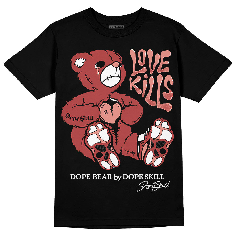 Dune Red 13s DopeSkill T-Shirt Love Kills Graphic
