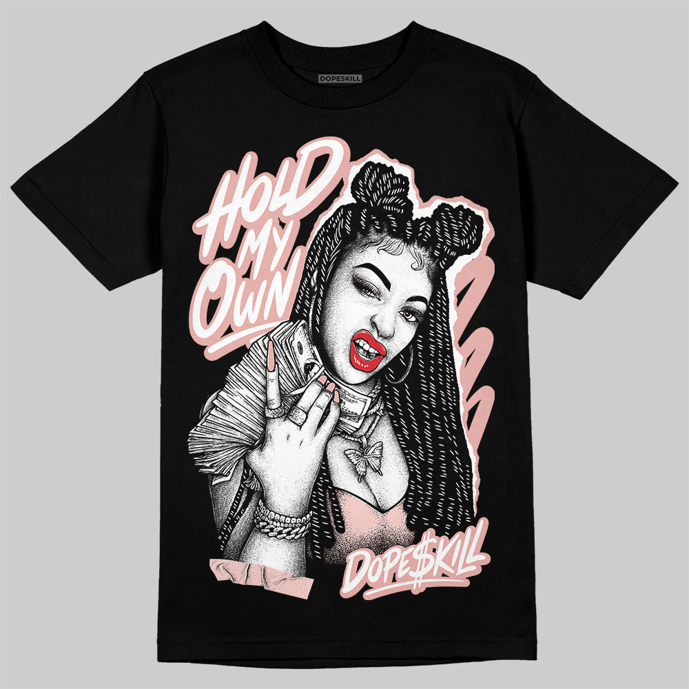 Leather Curb Glitter Pale Pink DopeSkill T-Shirt New H.M.O Graphic