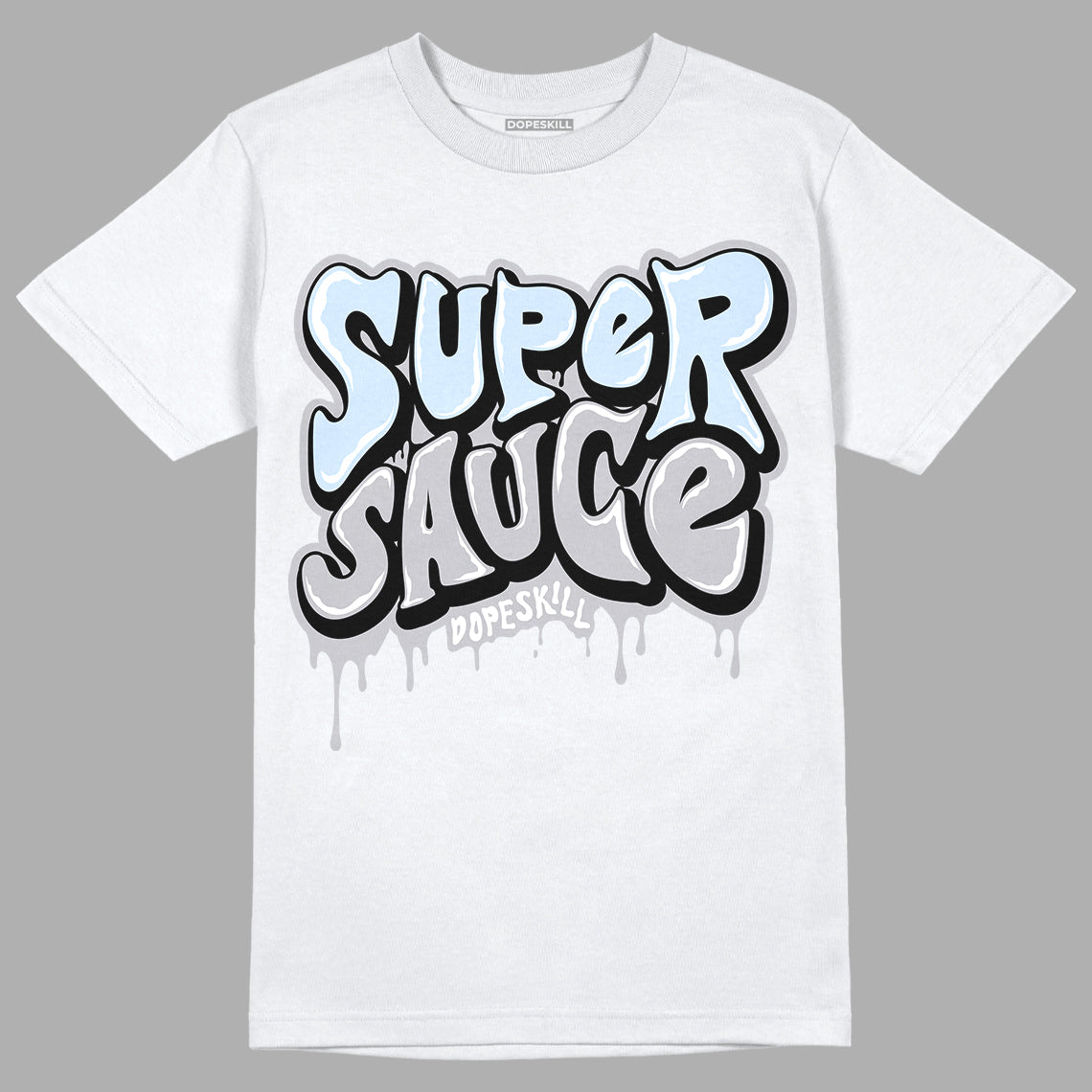 Cement Grey 11s DopeSkill T-Shirt Super Sauce Graphic