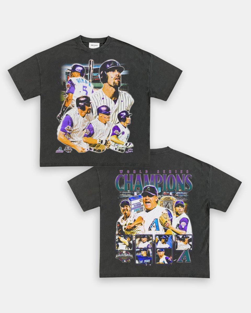 2001 WORLD SERIES CHAMPS - DIAMONDBACKS TEE - [DS] Style001