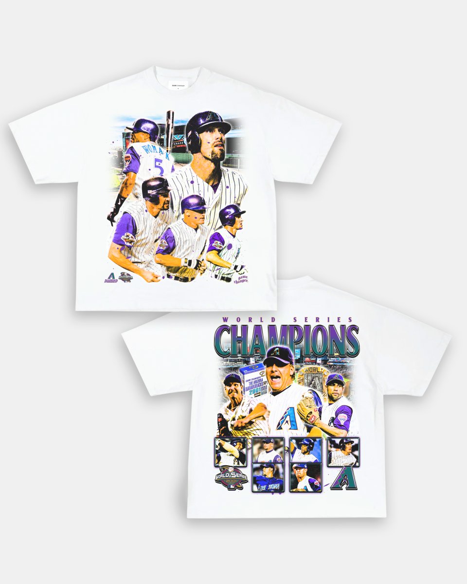 2001 WORLD SERIES CHAMPS - DIAMONDBACKS TEE - [DS] Style001