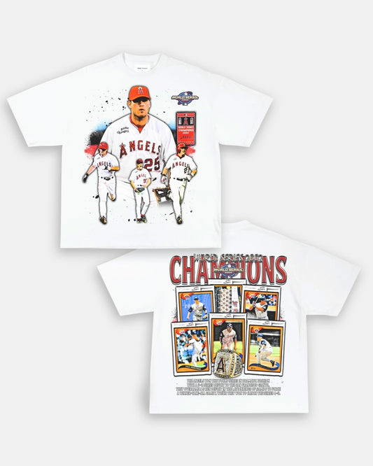 2002 WORLD SERIES CHAMPS - ANGELS TEE - [DS] Style001