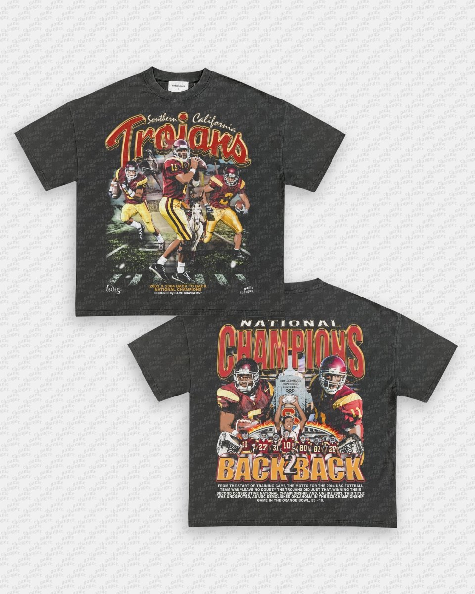 2003 2004 NATIONAL CHAMPS - USC TEE - [DS] Style001