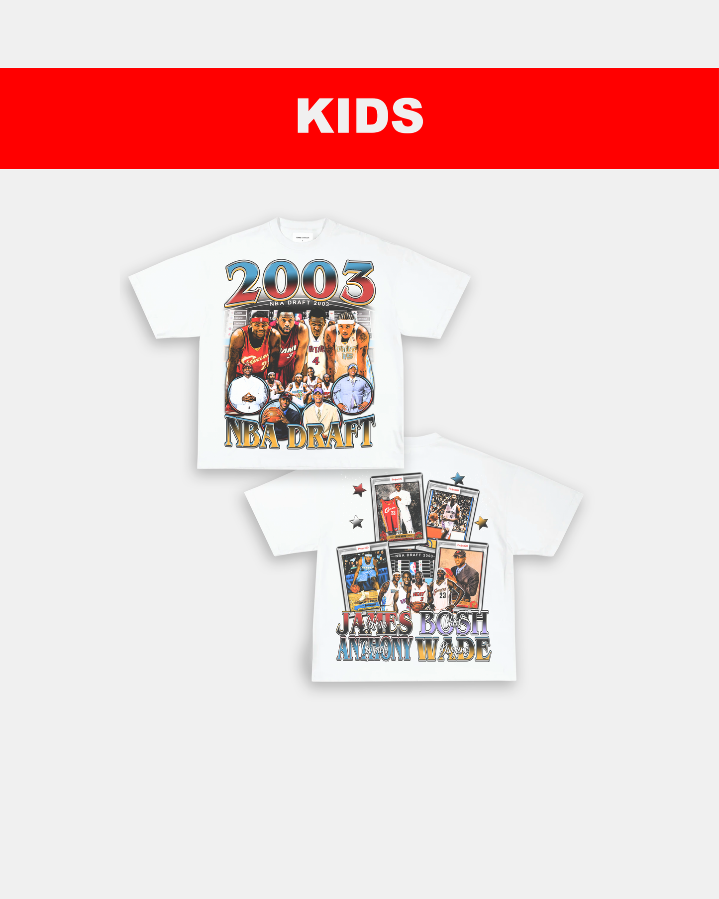 2003 NBA DRAFT CLASS - KIDS TEE - [DS] Style001