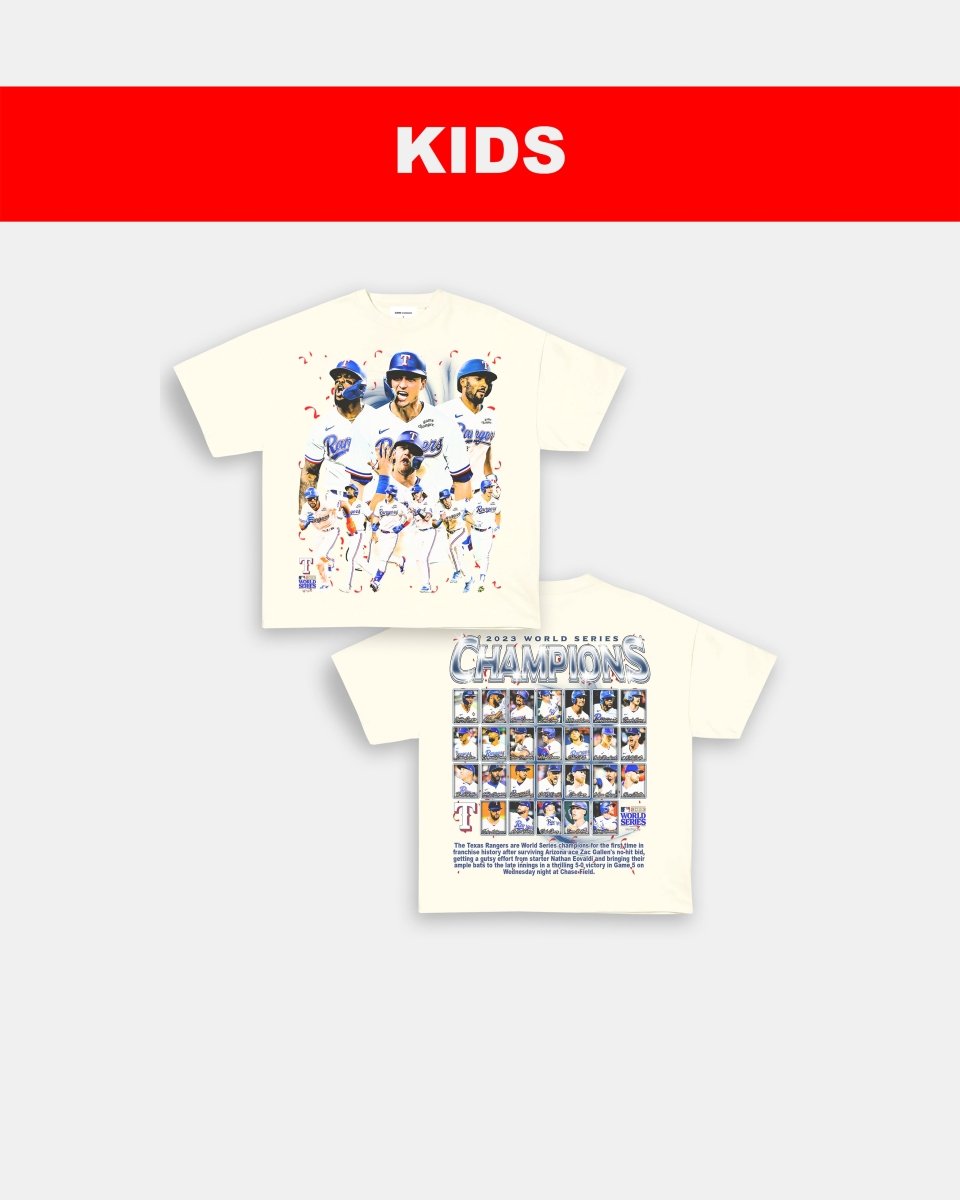 2023 WORLD SERIES CHAMPS - KIDS TEE - [DS] Style001