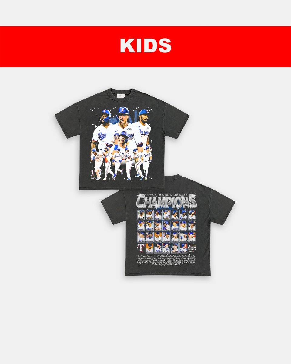 2023 WORLD SERIES CHAMPS - KIDS TEE - [DS] Style001