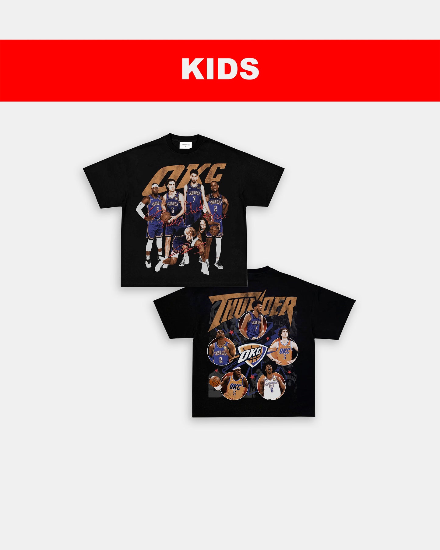 2023 THUNDER OLD - KIDS TEE - [DS] Style001