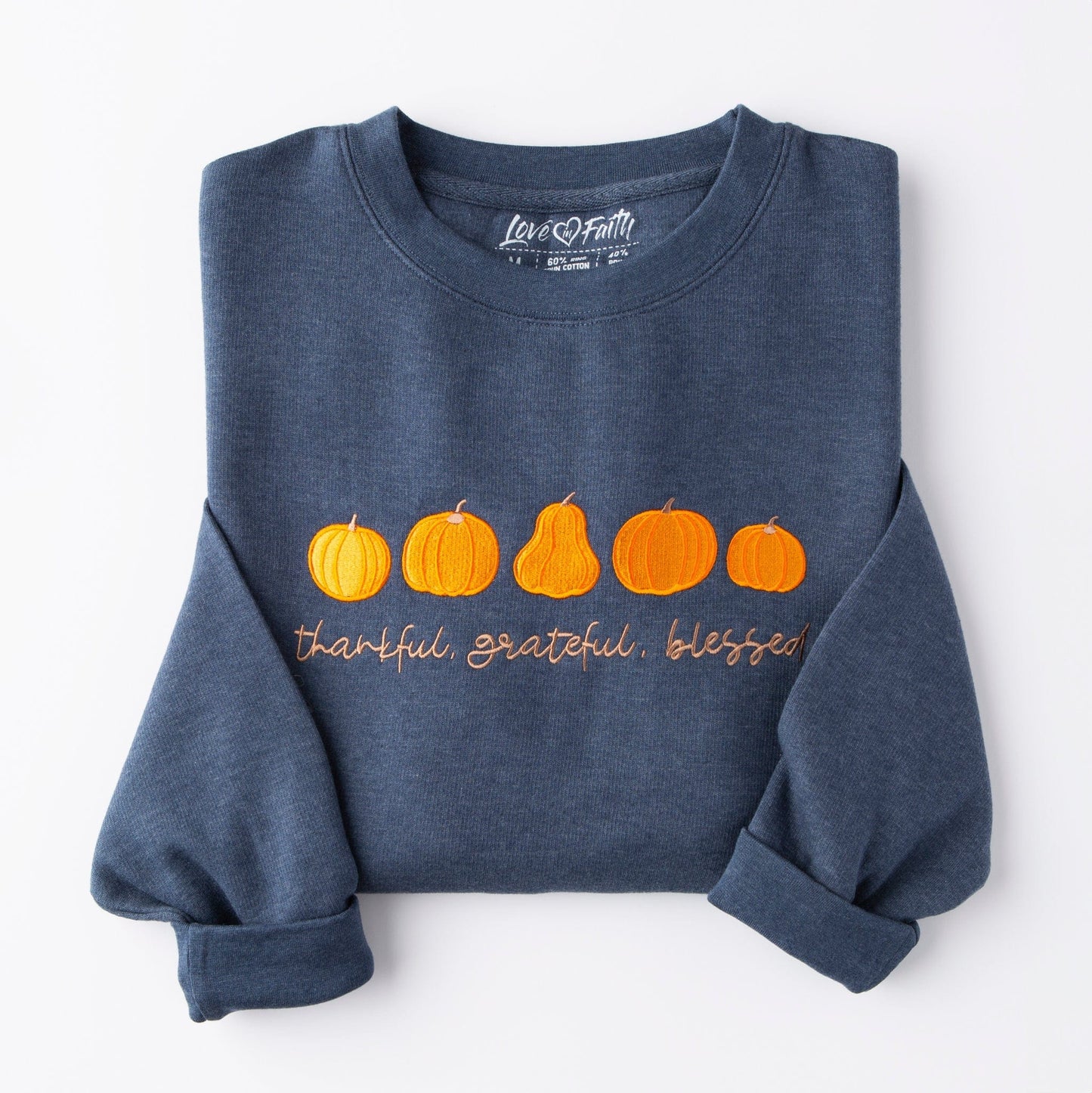 Embroidered TGB Little Pumpkins Sweatshirt - 5