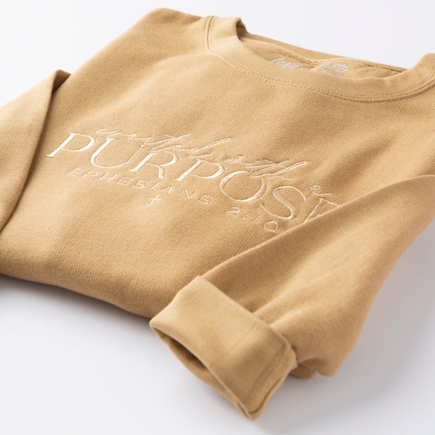 Embroidered Created With A Purpose Sweatshirt