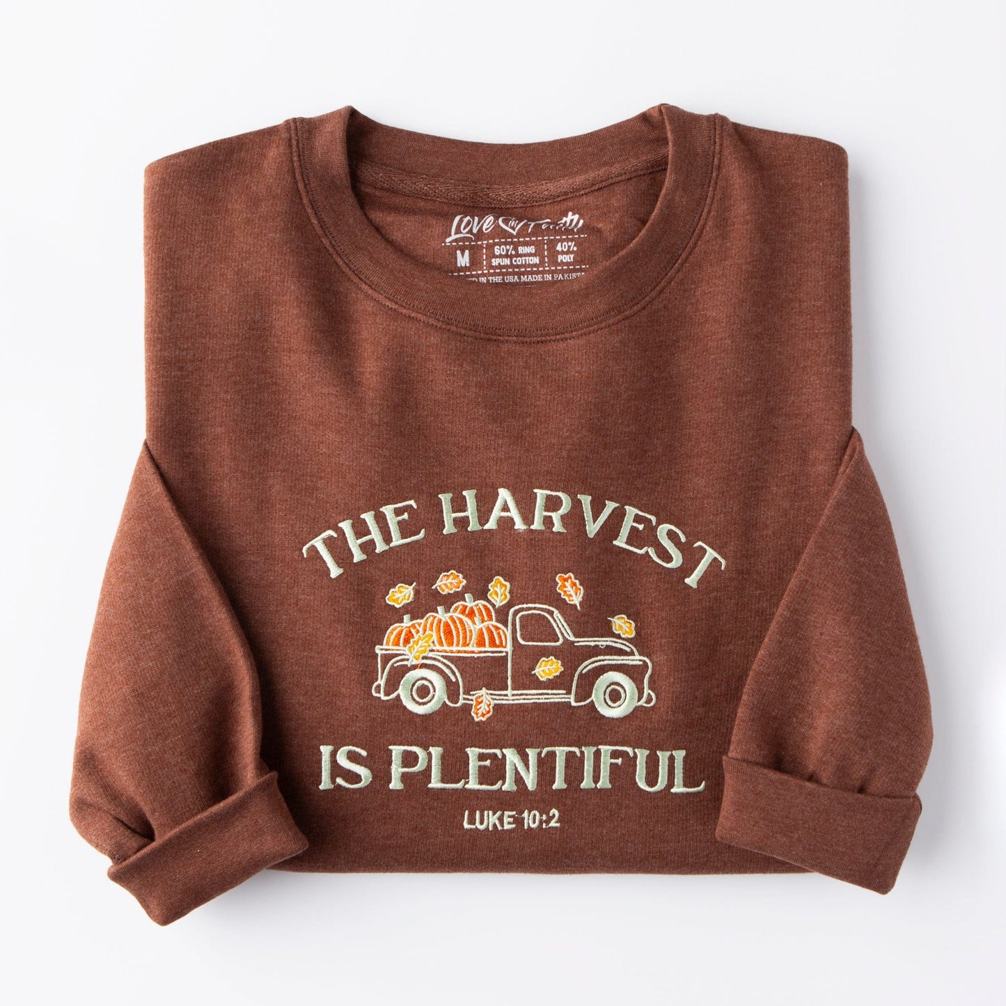 Clearance Embroidered Crewneck Sweatshirts