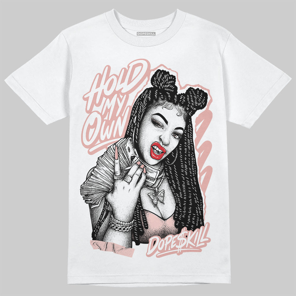 Leather Curb Glitter Pale Pink DopeSkill T-Shirt New H.M.O Graphic