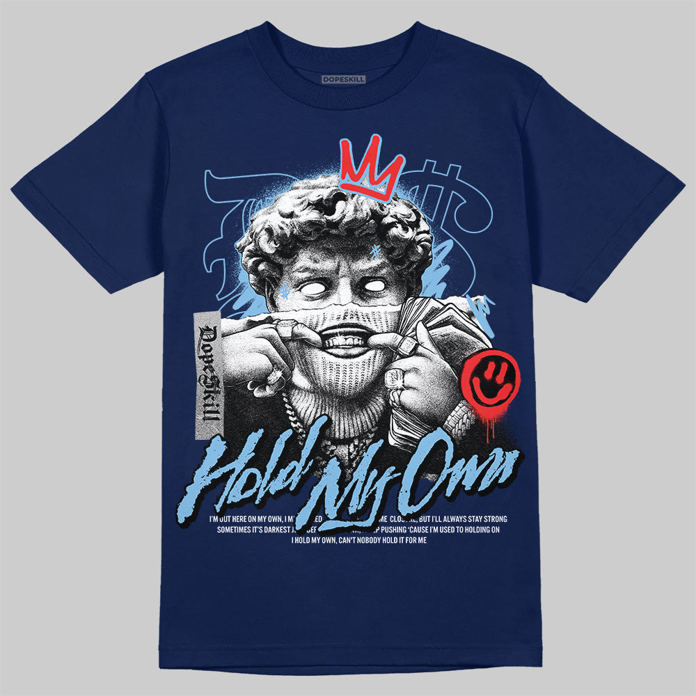 University Blue Collection DopeSkill Navy T-shirt In My Way Graphic