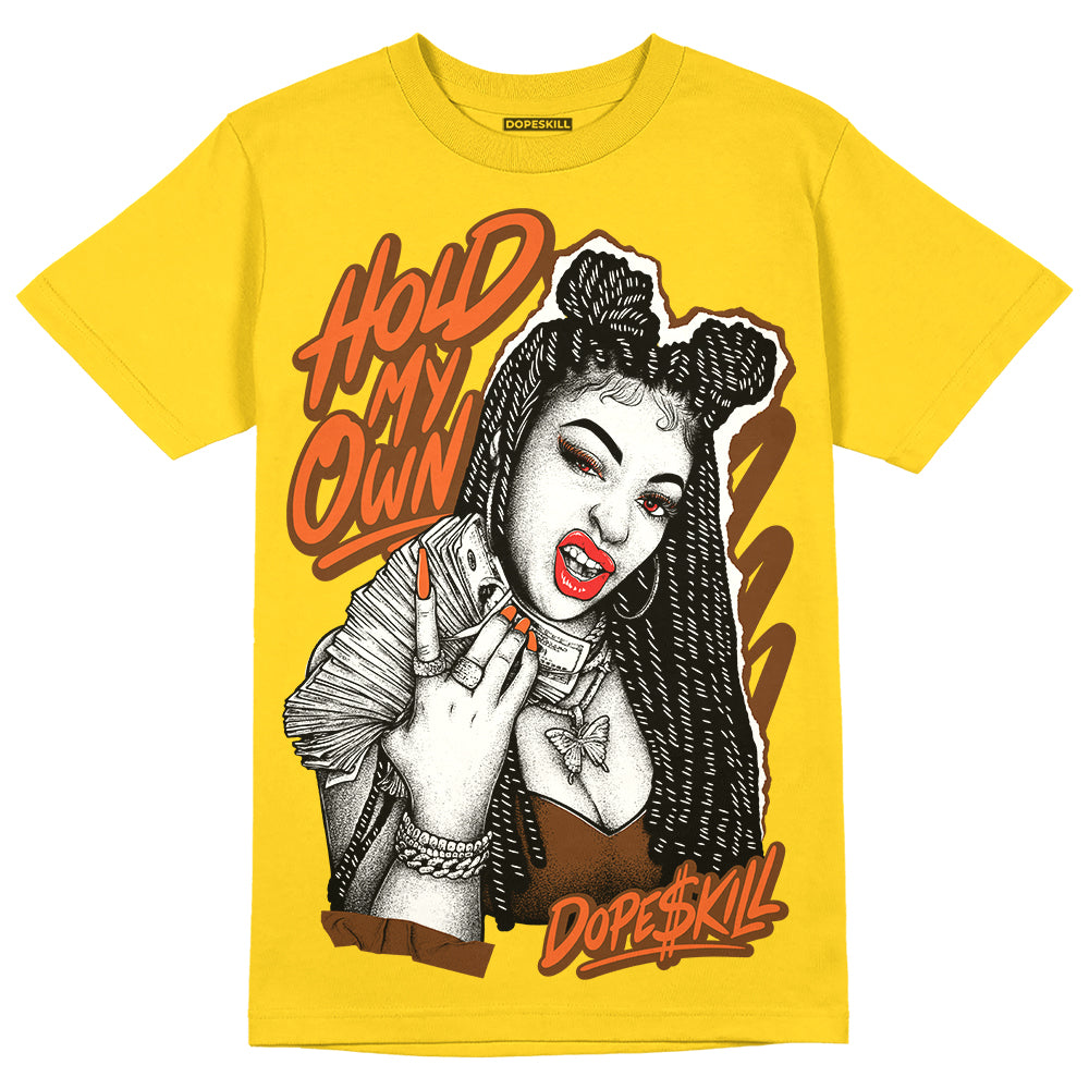 Yellow Collection DopeSkill Gold T-shirt New H.M.O Graphic