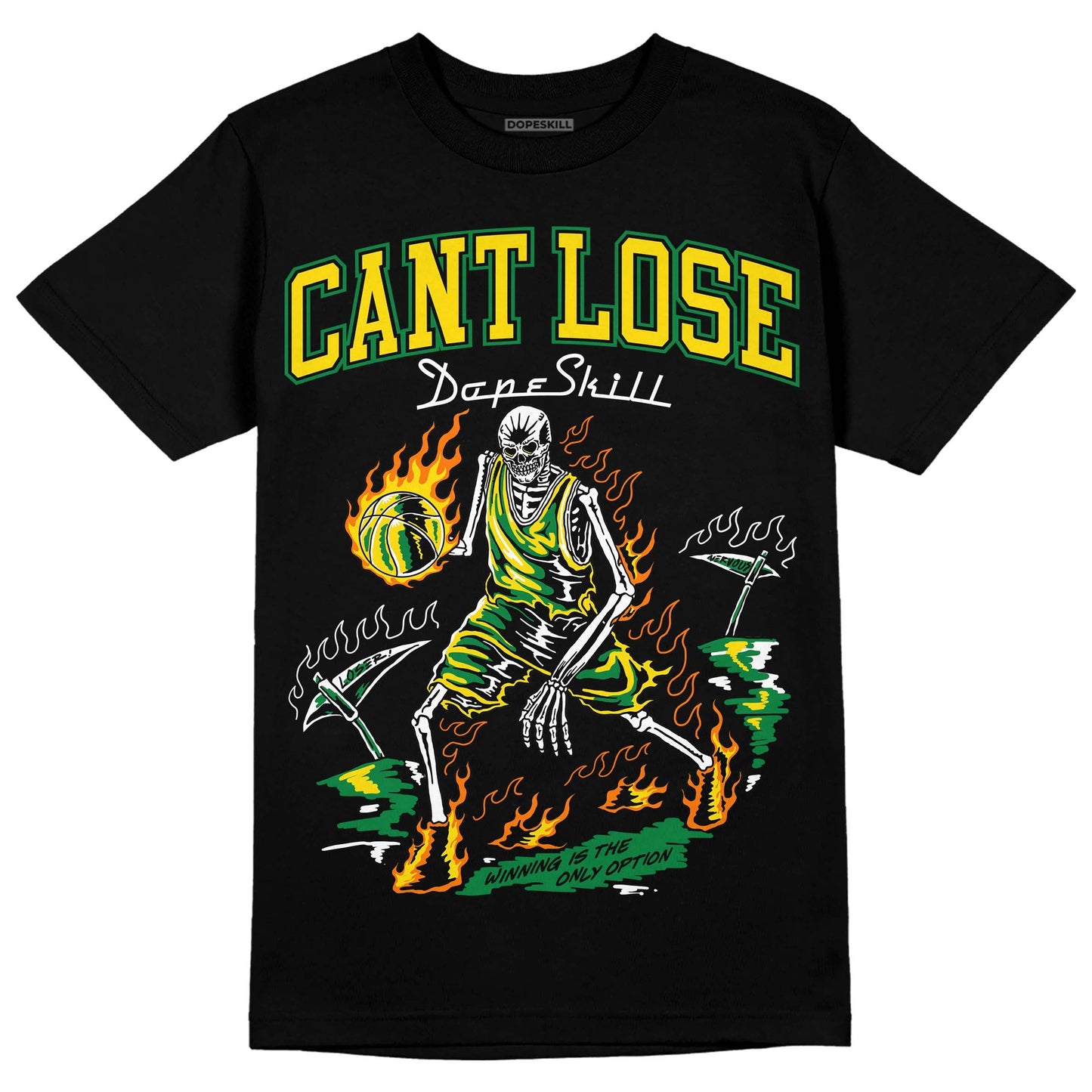 Dunk Low Reverse Brazil DopeSkill T-Shirt Cant Lose Graphic